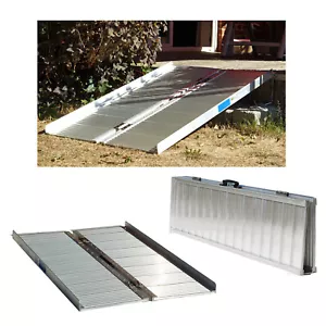 Rampe De Chargement Pliable En Aluminium Rampe D'Accès Rampe De Seuil Divers - Afbeelding 1 van 53