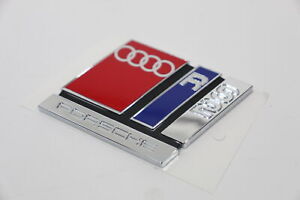 Audi RS2 8C B4 Boot Badge Logo Genuine New 8A0853735A2ZZ