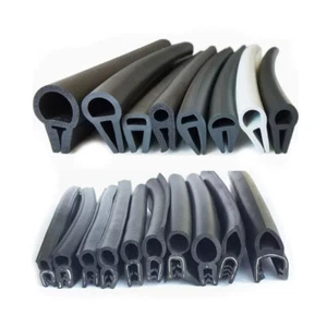 1 Meter U Channel Rubber Seal Strip Edge Trim Car Door Edge Guard Door Gasket - Picture 1 of 20