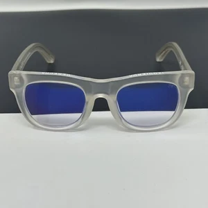 Caddis the D28 +2.00 FRQ Reading Glasses 50-22-145mm Frosted Clear - Picture 1 of 9