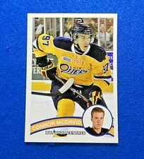 CONNOR McDAVID Hot Shot Centres Edmonton Oilers #1 Pick Rookie Card 2014 NM 💎