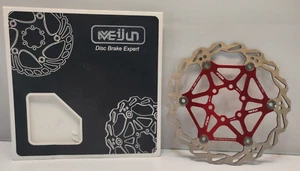 MTB Mountain Bike Bicycle Front/Rear Disc Brake Rotor 160mm Red - Picture 1 of 4