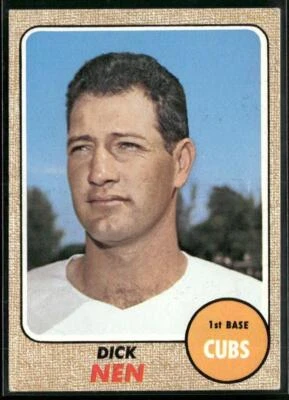 1968 Topps #591 Dick Nen - Image 1 of 2