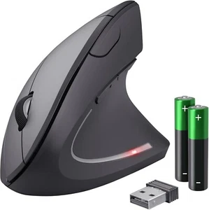 Trust Verto Kabellose Vertikale Ergonomische Maus 800-1600 DPI - Bild 1 von 2
