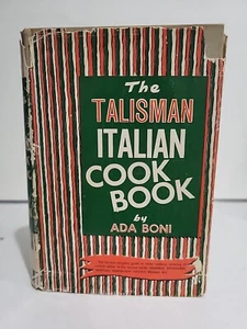 The Talisman Italian Cookbook by Ada Boni Special Edition Ronzoni 1965 HC/DJ - Picture 1 of 11