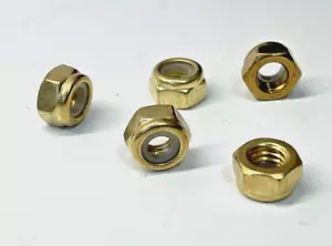 232561200 Brass Elastic Stop Nut M6, 232561200 (Set of 5) - Bild 1 von 6
