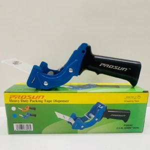 PROSUN Fast Reload 2.5" Inch Tape Gun Dispenser Packing Sealing Cutter 2 Rolls - Picture 1 of 7