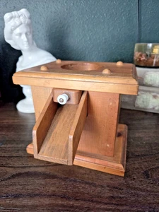 Vintage Rustic Wood Candy & Nut Dispenser for Mason Jar – Pull Drawer Style - Picture 1 of 8