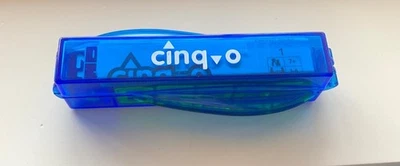 Vintage Cinq O Hi Low Portable Dice Uno Travel Game Cinqo Mattel - Image 1 of 2
