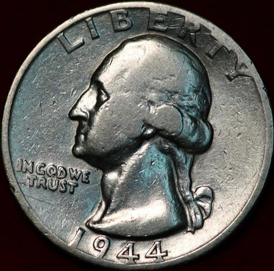 1944-D Denver Mint Silver Washington Quarter - Image 1 of 2