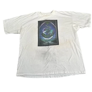 T-shirt Jt's Enchantica Dragon vintage anni 90 taglia 2XL Peter Pracownik magica - Foto 1 di 12