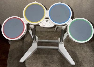 Nintendo Wii Rock Band Wired Drum Set No Pedal Tested (No Drum Sticks) OEM - Image 1 of 4