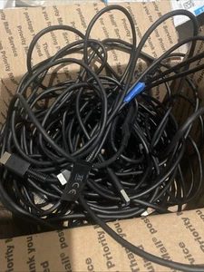 Meta Oculus Rift CV1 VR Virtual Reality Headset Cable Only UNTESTED box Of Cable - Picture 1 of 1