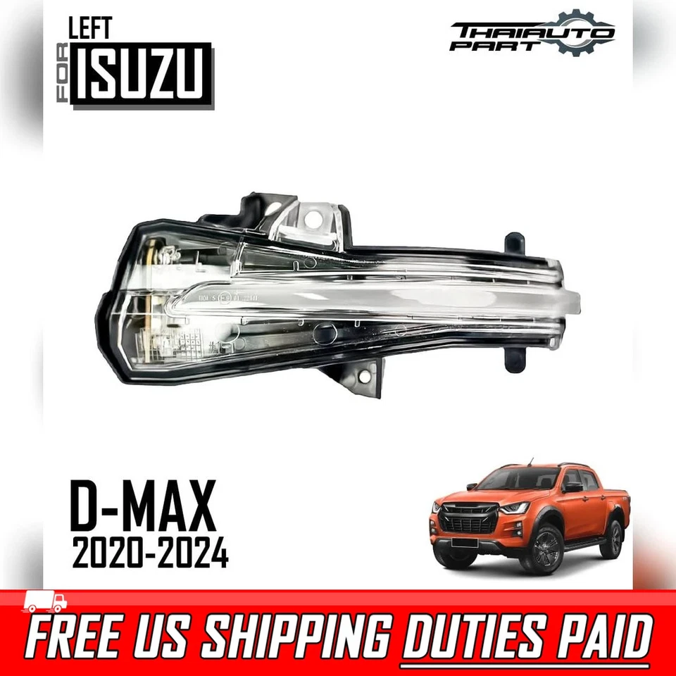 Originalteile linker LH Seiten-Rückspiegel-Blinker für Isuzu D-Max RG 2020-2023 - Bild 1 von 4