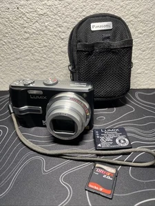 Panasonic Lumix DMC-TZ3 7.2MP Leica Lens Black Digital Camera - Picture 1 of 7
