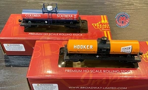 Broadway Limited 7667 HO Columbia Southern Hooker 1950 6000 Gallon Tank Set of 2 - Picture 1 of 11