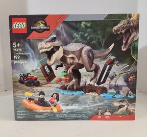 New Lego Jurassic World T. Rex River Escape Set # 76975 Jurassic Park - Picture 1 of 6