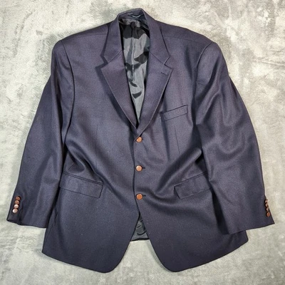 Blazer Ralph Lauren RRL De Colección Para Hombre Talla 50R Azul Tres Botones 100% Lana Foto 1 de 4