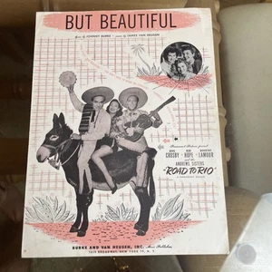 Spartiti musicali d'epoca 1947 "Ma belli" da "Road to Rio" - Bing Crosby - Foto 1 di 3