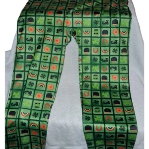 St. Patrick's Day Capri Leggings Green Size 11 No Boundaries Juniors fun party - Picture 1 of 4