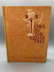 Owl in the Cedar Tree by Natachee Scott Momaday 1965 SIGNED Illustrated First Ed - Imagen 1 de 12