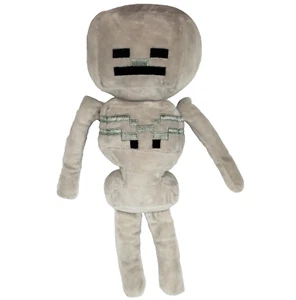 Mojang Minecraft Plush Skeleton 2014 Stuffed Animal 13" Monster Soft Toy Gray - Picture 1 of 9