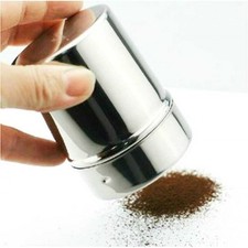 New Fine Espresso Coffee Cappuccino Barista Cocoa Flour Powder Chocolate Shaker