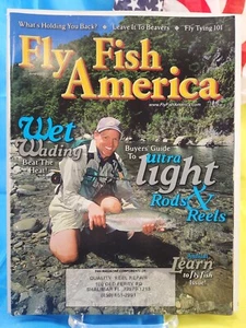 Fly Fish America Magazine June 2003 Wet Wading FREE SHIPPING!!! - Picture 1 of 3