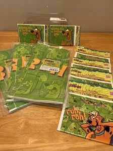 Scooby-Doo 16 Birthday Party Invitations 3 Paper Table Covers 32 Treat Bags - Picture 1 of 3