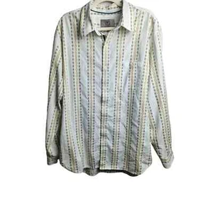 The Territory Ahead Mens Button Front Shirt Sz XL Geometric Western print cotton - Picture 1 of 10