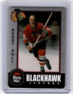 1998 Pizza Hut Blackhawks Legends #NNO Bobby Hull - Picture 1 of 2