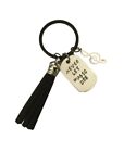 Hand Stamped Music Lovers Keychain