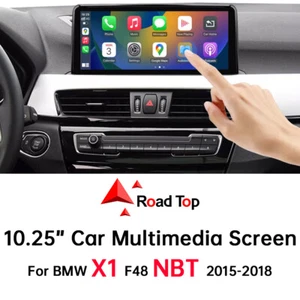 For BMW X1 F48 With NBT 2015-2018 Wireless CarPlay Car Multimedia Touch Screen - Picture 1 of 12