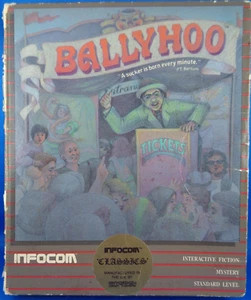 ATARI XL/XE -- BALLYHOO (INFOCOM - DISK) - Picture 1 of 5