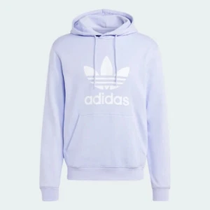 adidas Originals Men's Adicolor Essentials Trefoil Hoodie Violet Sizes XL,XXL - Picture 1 of 5