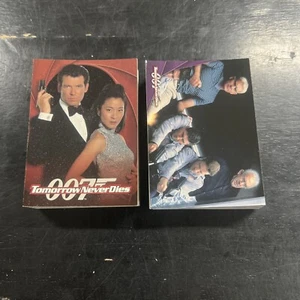 James Bond 007 Tomorrow Never Dies Base set (90) 1997 Inkworks NM W/Case - Picture 1 of 3
