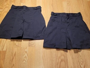 Classroom Skorts Girls Size: 1/2 Kids CUTE School Uniform Lot Of 2 - Picture 1 of 11