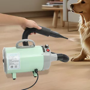 Asciugacapelli per Animali Domestici, Asciugacapelli Elettrico per Cani Gatti, Asciugacapelli per Animali Domestici con 4 Ugelli - Foto 1 di 20