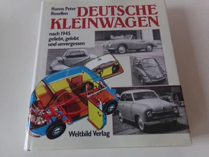 Deutsche Kleinwagen nach 1945 Adler Kabinenroller Spatz Janus Brütsch Maico Fend - Bild 1 von 5