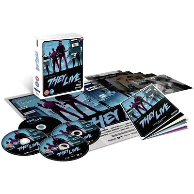 They Live (Limited Collector's Edition 4K Ultra HD + Blu-ray + CD) 4-Disc Set - Image 1 of 3