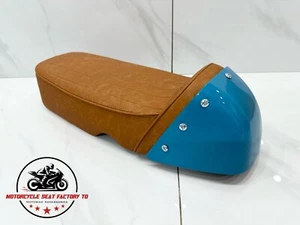 Honda SS50 SS50Z SS50 Z Seat Blue Metal Cowl New Cafe Racer Sport Motorcycle. - Picture 1 of 17