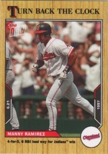 2021 Topps Now Turn Back The Clock Manny Ramirez #82 Baseball Card(PR:218) - Bild 1 von 2