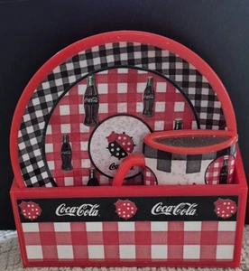 Set 3 pezzi magneti da cucina vintage 1998 Coca Cola Picnic da collezione - Foto 1 di 7