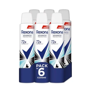 Rexona Invisible Aqua Antitranspirant Damen Deospray 72h Schutz 6x200 ml - Bild 1 von 12