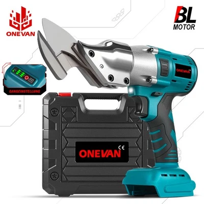 ONEVAN Akkuschere Blechschere Für Makita 18V Elektrisch Schere Blechschneider  - Bild 1 von 4