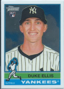 2025 Topps Heritage Chrome #266 Duke Ellis RC - New York Yankees Rookie - Bild 1 von 2