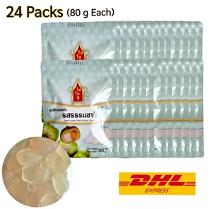 PACK 24 - Semillas de palma de azúcar seca sabor original bocadillo de frutas tailandesas 2,8 oz - DHL - Imagen 1 de 6