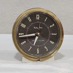 Westclock Baby Ben Wind Up Alarm Clock Glow In The Dark Hands Tested **Read** - Picture 1 of 12