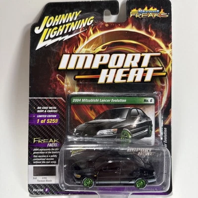 Johnny Lightning STREET FREAKS Import Heat #06 2004 Mitsubishi Lancer  I7 - Image 1 of 2