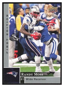 2009 Upper Deck First Edition #90 Randy Moss - New England Patriots - Picture 1 of 2